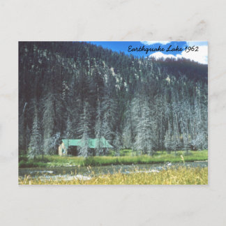 Erdbeben 1962 Montana Postkarte