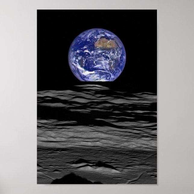 Erdbeben aus dem Mond Poster (Vorne)
