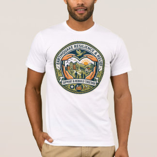 Erdbeben-Resilienz- & Unterstützungs-T-Shirt T-Shirt