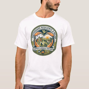 Erdbeben-Resilienz- & Unterstützungs-T-Shirt T-Shirt