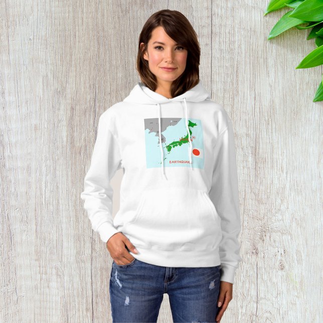Erdbeben Seismic Map Hoodie (Von Creator hochgeladen)