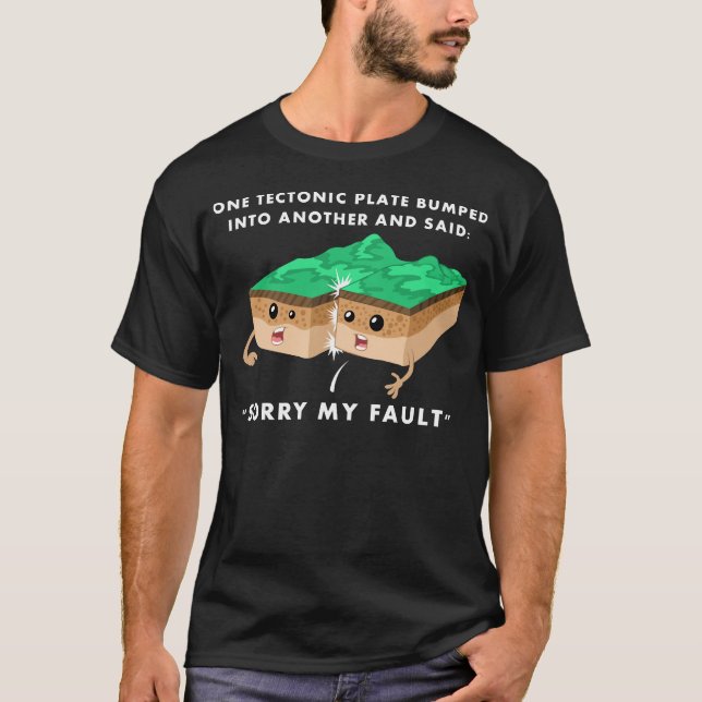 Erdbeben T-Shirt (Vorderseite)