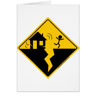 Erdbeben-Warnungs-Waren und Kleidung