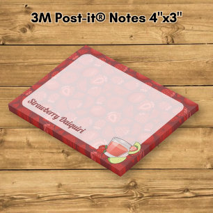 Erdbeer-Daiquiri-Post-it-Notes Post-it Klebezettel
