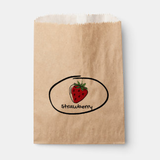 Erdbeer-Geschenktüten Geschenktütchen