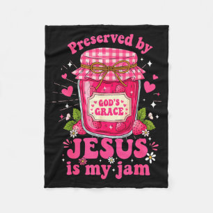 Erdbeer Jesus ist meine Leidenschaft und hier, um Fleecedecke