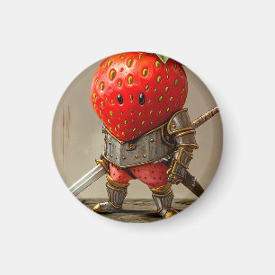 Erdbeer Krieger Magnet