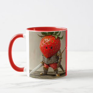 Erdbeer Krieger Tasse