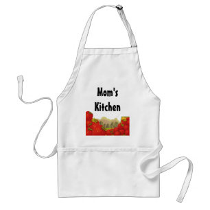 Erdbeer-Küchenkiste-Kunst-BBQ-Schürze Schürze