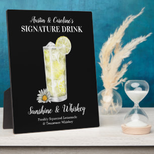 Erdbeer-Limonade • PERSONALISIERE dieses Signature Fotoplatte