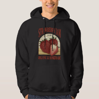 Erdbeer-Marmelade Bio und selbstgemacht Hoodie