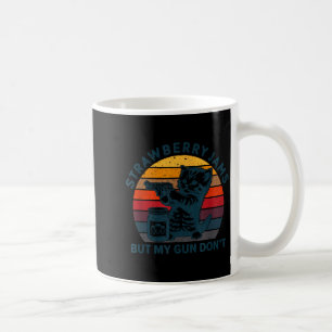Erdbeer-Marmeladen, aber lustiger Waschbär für Män Kaffeetasse