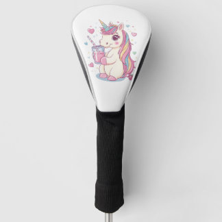 Erdbeer Milch Einhorn (2) Golf Headcover