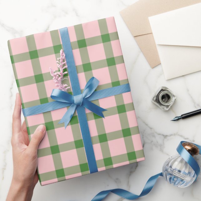 Erdbeer-Muster-Baby-Shower  Geschenkpapier (Schenken)