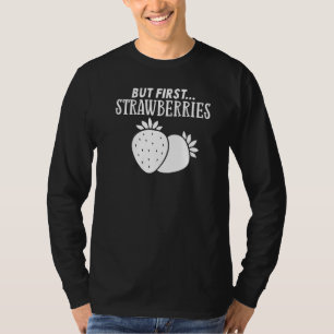 Erdbeer Obstgarten Pflanzen Samen Erdbeeren T-Shirt