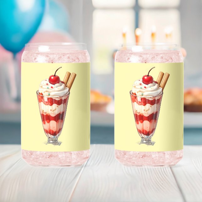 Erdbeer-Parfaitglas Dosenglas (Insitu (Baby Party))