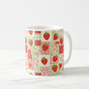 Erdbeer-Patchwork-Picknick (3) Kaffeetasse