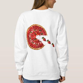 Erdbeer-Sandkuchentorte Sweatshirt