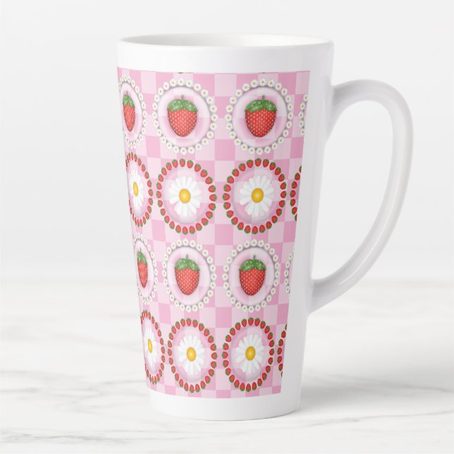 Erdbeer Serenade  Milchtasse (Rechts)