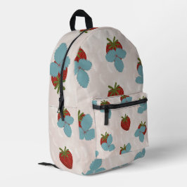 Erdbeer-Sprinkle-Rucksack Bedruckter Rucksack