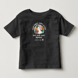 Erdbeer-Traum-Hase Kleinkind T-shirt