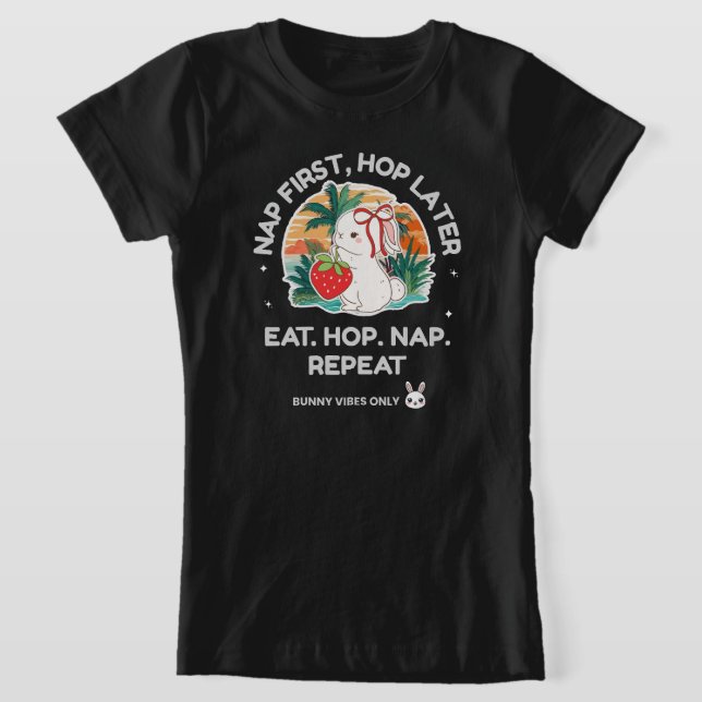Erdbeer-Traum-Hase T-Shirt (Ablage )