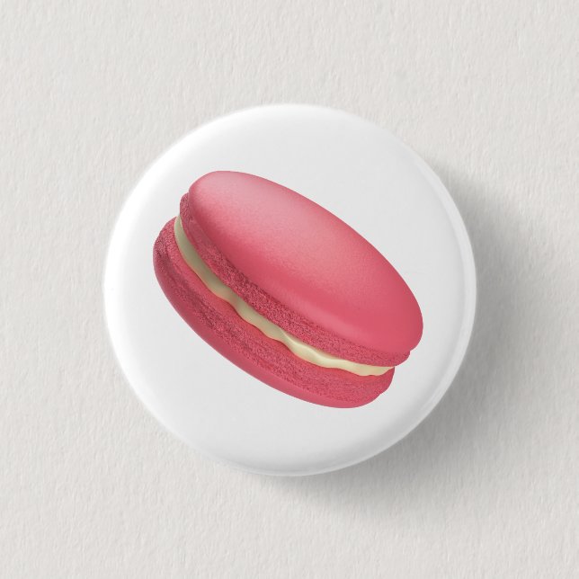 Erdbeeraromen Button (Vorderseite)