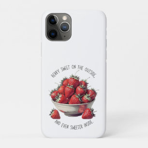 Erdbeerdesign - Berry Sweeter Inside Case-Mate iPhone Hülle