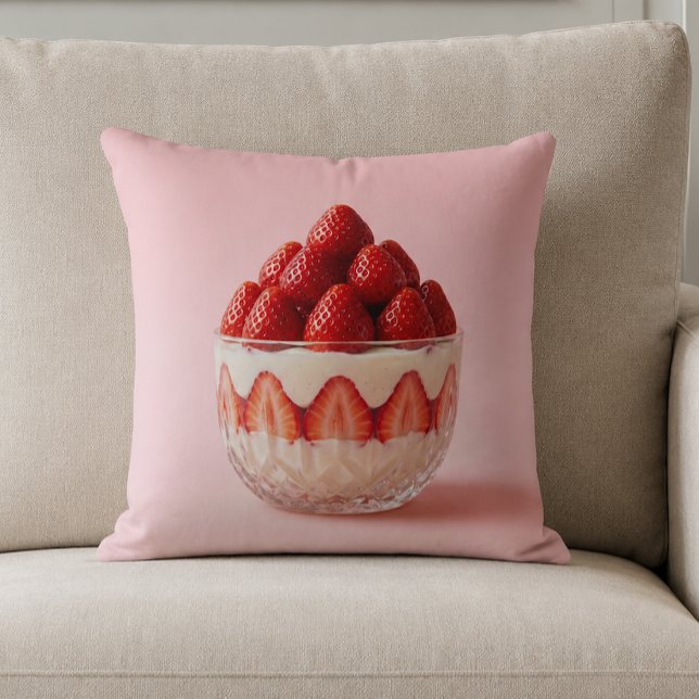 Erdbeerdessert Kissen (Von Creator hochgeladen)