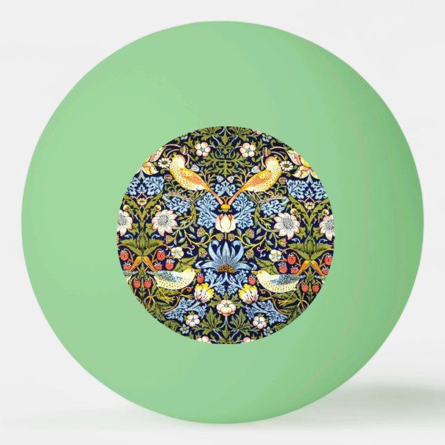 Erdbeerdieb, berühmtes Muster, Tischtennisball (Vorderseite)