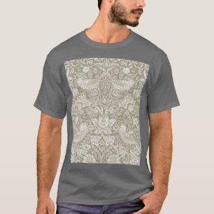 Erdbeerdieb Elfenbein, William Morris T-Shirt