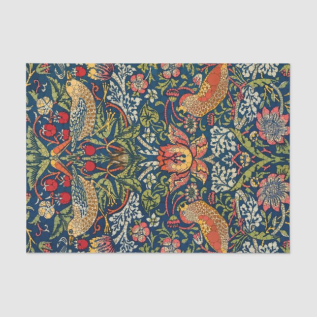 Erdbeerdieb, Unendlichkeit nach Morris Seidenpapier (Vorderseite)