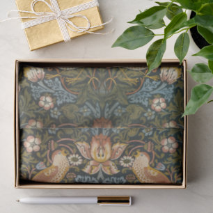 Erdbeerdiebe von William Morris, Vintage Kunst Seidenpapier