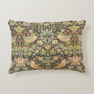 Erdbeerdiebe von William Morris, Vintage Kunst Zierkissen