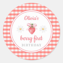 Erdbeere 1. Geburtstag Beere Erster Geburtstag
