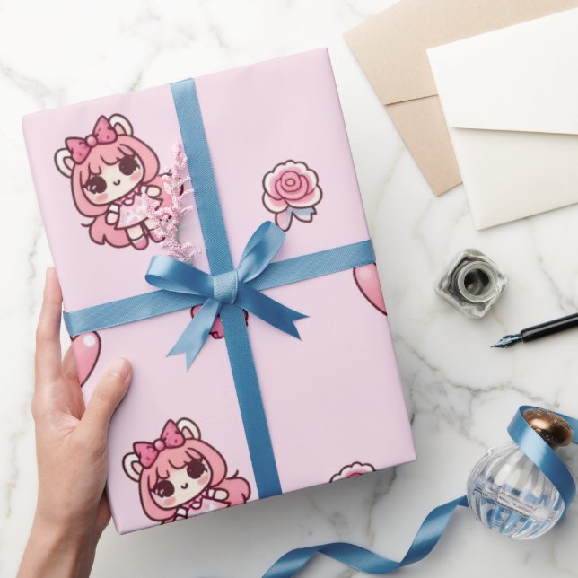 Erdbeere Adorbs Geschenkpapier (Schenken)