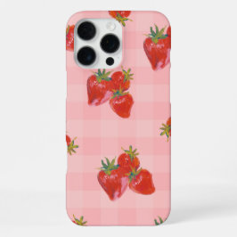 Erdbeere-Ästhetik-Hülle | Frische Obst-Stimmung iPhone 16 Pro Max Hülle