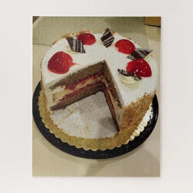 Erdbeere Banana Atomkuchen Puzzle (Vertikal)