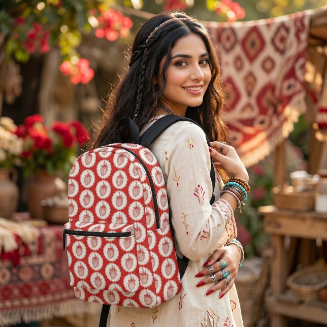 Erdbeere Bedruckter Rucksack (Von Creator hochgeladen)