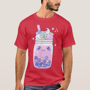 Erdbeere Bubble Milk Tee Boba Niedlich Kawaii Aest