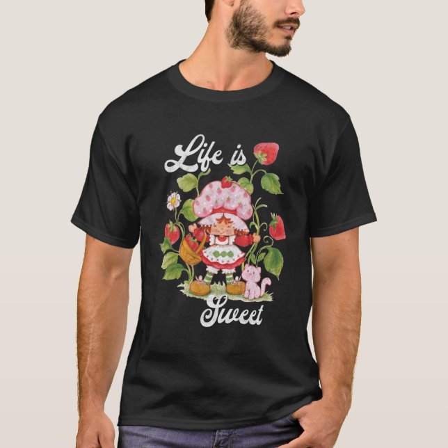 Erdbeere Das Leben ist süß Berry Garden T-Shirt (Vorderseite)