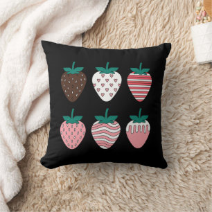 Erdbeere Erdbeeren Fruchtliebhaber Bauern Garten Kissen