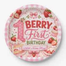 Erdbeere erster Geburtstag Strawberry Shortcake