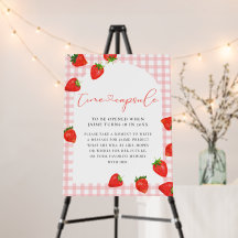 Erdbeere Erstgeburt Rosa Berry Time Kapsel