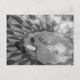 Erdbeere Fields Postkarte