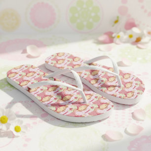 Erdbeere Flip Flops
