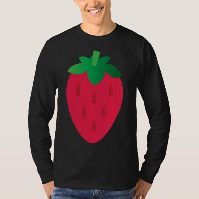 Erdbeere Früchte Art T-Shirt (Vorderseite)
