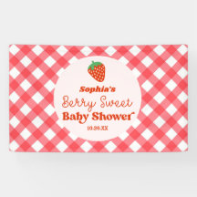 Erdbeere Früchte Eine Berry Sweet Baby Dusche