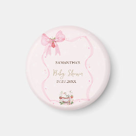 Erdbeere, Gänse, Rahmen-Kinderdusche Magnet