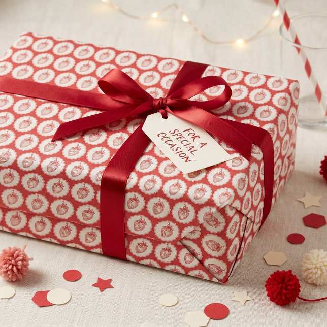 Erdbeere Geschenkpapier (Von Creator hochgeladen)